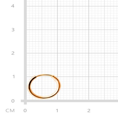 Серебряные серьги Кольца / Конго / Круглые для пирсинга, позолота, 9 мм