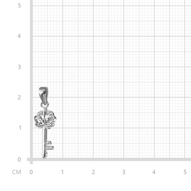 Серебряная подвеска 