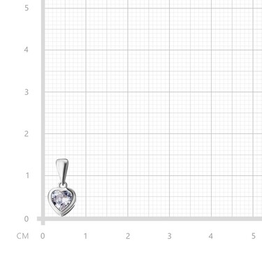 Серебряная подвеска 