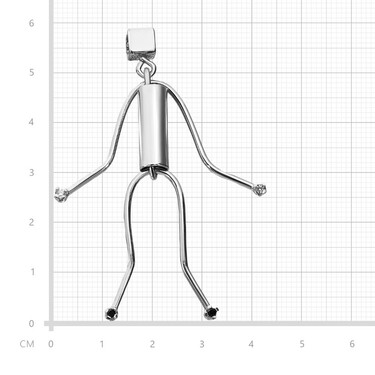 Серебряная подвеска 