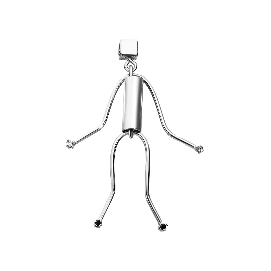 Серебряная подвеска  Подвеска,Кулон,Талисман,Амулет,Тотем,Серебро,с вставкой Без вставок,РОССИЯ