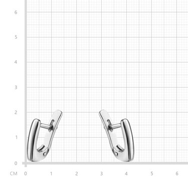 Серебряные серьги 