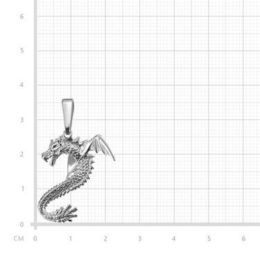 Серебряная подвеска 