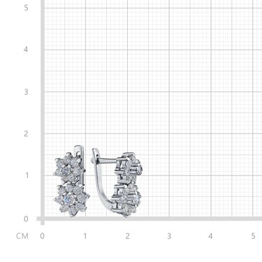 Серебряные серьги 