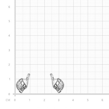 Серебряные серьги 