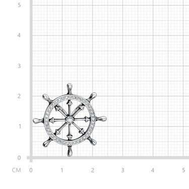 Серебряная подвеска 