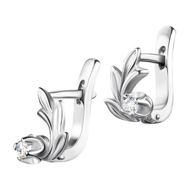 Серебряные серьги 