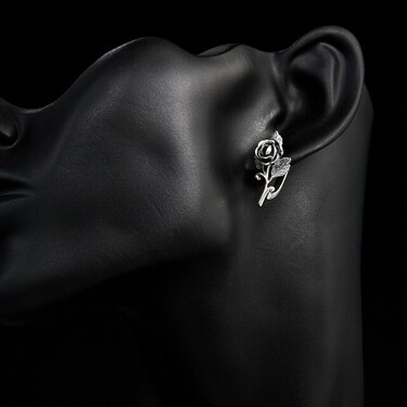 Серебряные серьги 