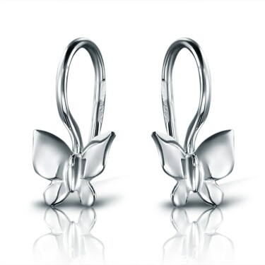 Серебряные детские серьги 