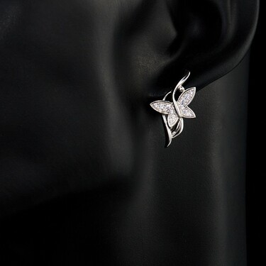 Серебряные серьги 