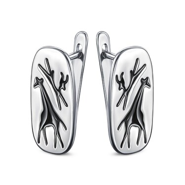 Серебряные серьги 