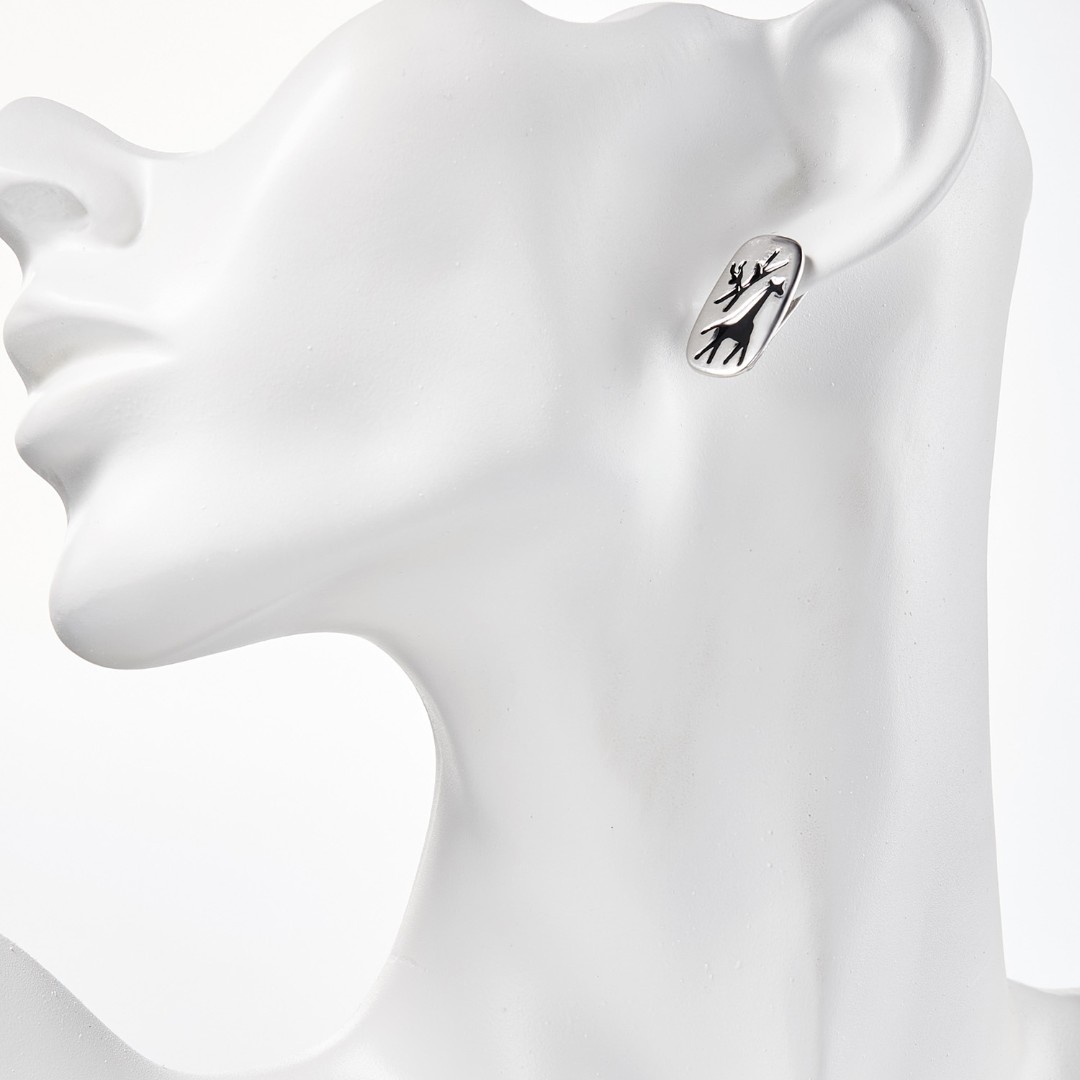 Серьги,Серебро,с вставкой Эмаль,РОССИЯ