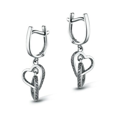 Серебряные серьги 