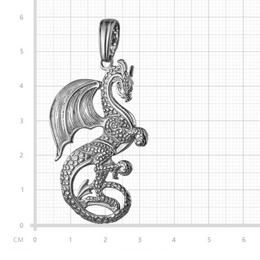 Серебряная подвеска 