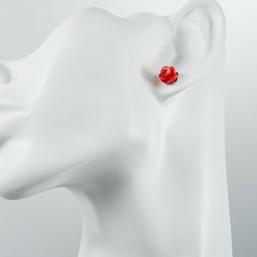 Серебряные серьги / Пусеты / Гвоздики 