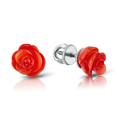 Серебряные серьги / Пусеты / Гвоздики 