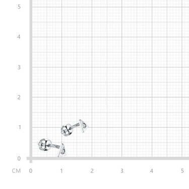 Серебряные серьги / Пусеты / Гвоздики 