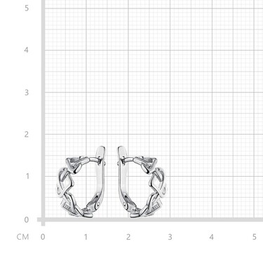 Серебряные серьги 