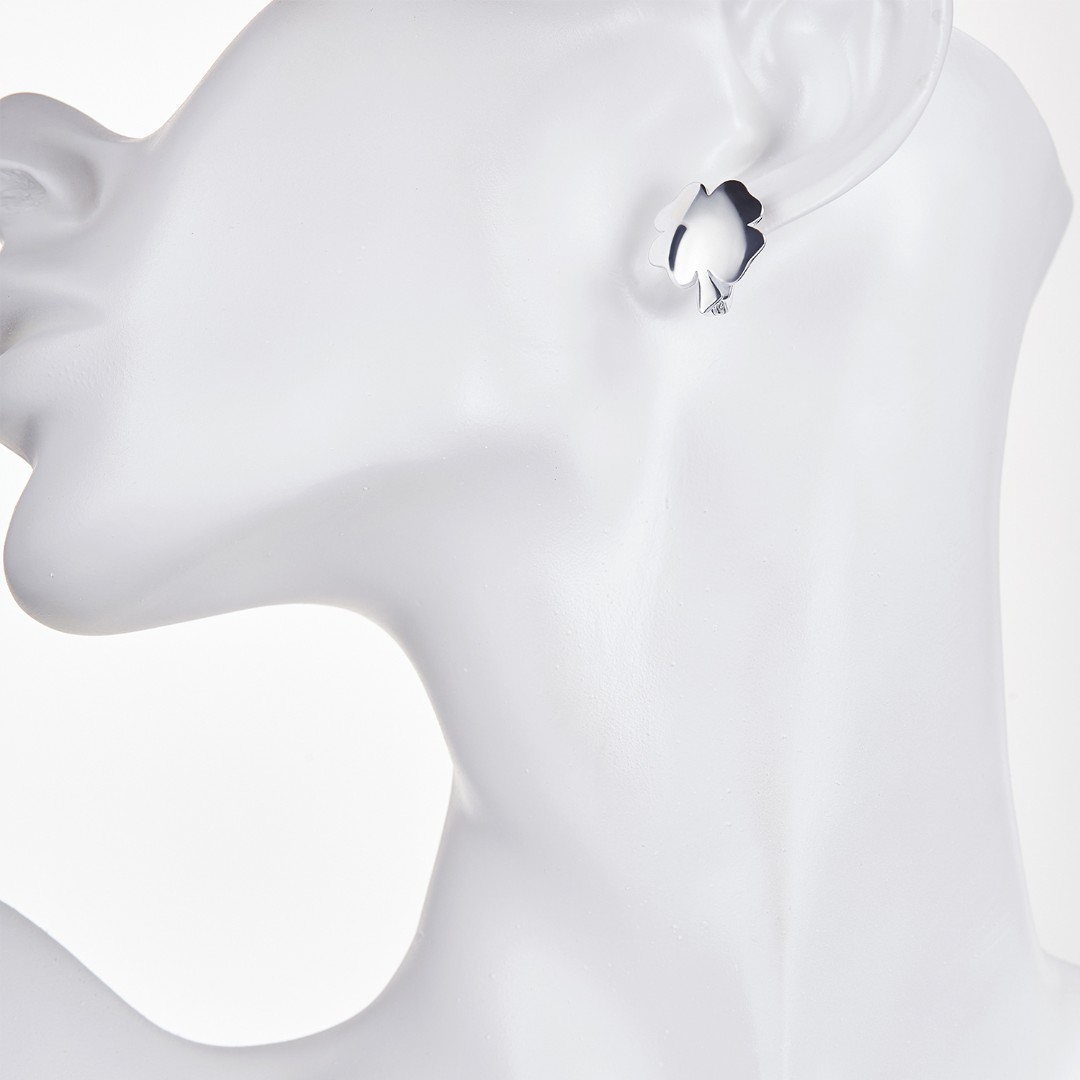 Серьги,Серебро,с вставкой Без вставок,с замком Английский,РОССИЯ