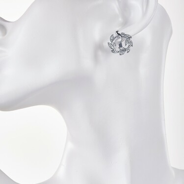 Серебряные серьги 