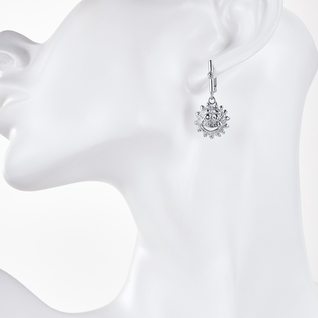 Серьги,Длинные серьги,Серебро,с вставкой Без вставок,с замком Английский,РОССИЯ