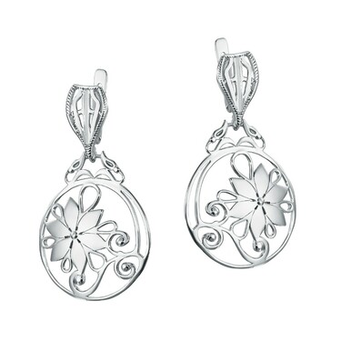 Серебряные серьги 