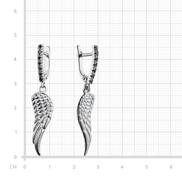 Серебряные серьги 