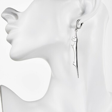 Серебряные серьги 