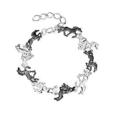 Серебряный женский браслет 