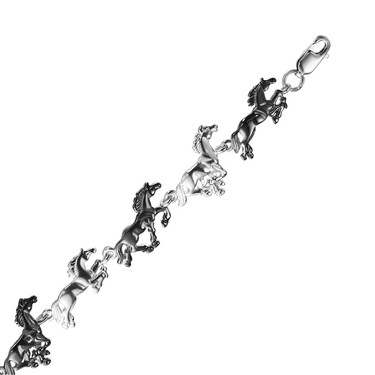 Серебряный женский браслет 