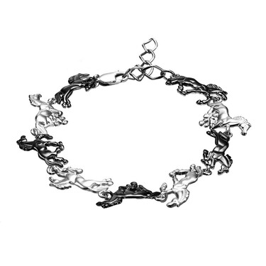 Серебряный женский браслет 