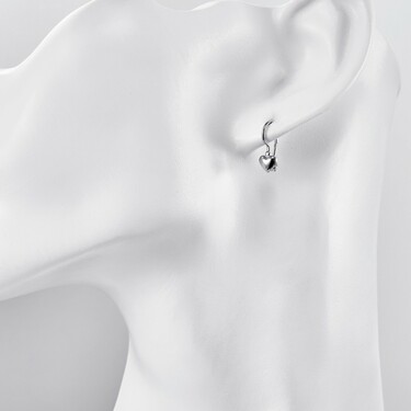 Серебряные детские серьги 