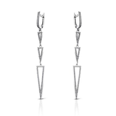 Серебряные серьги 