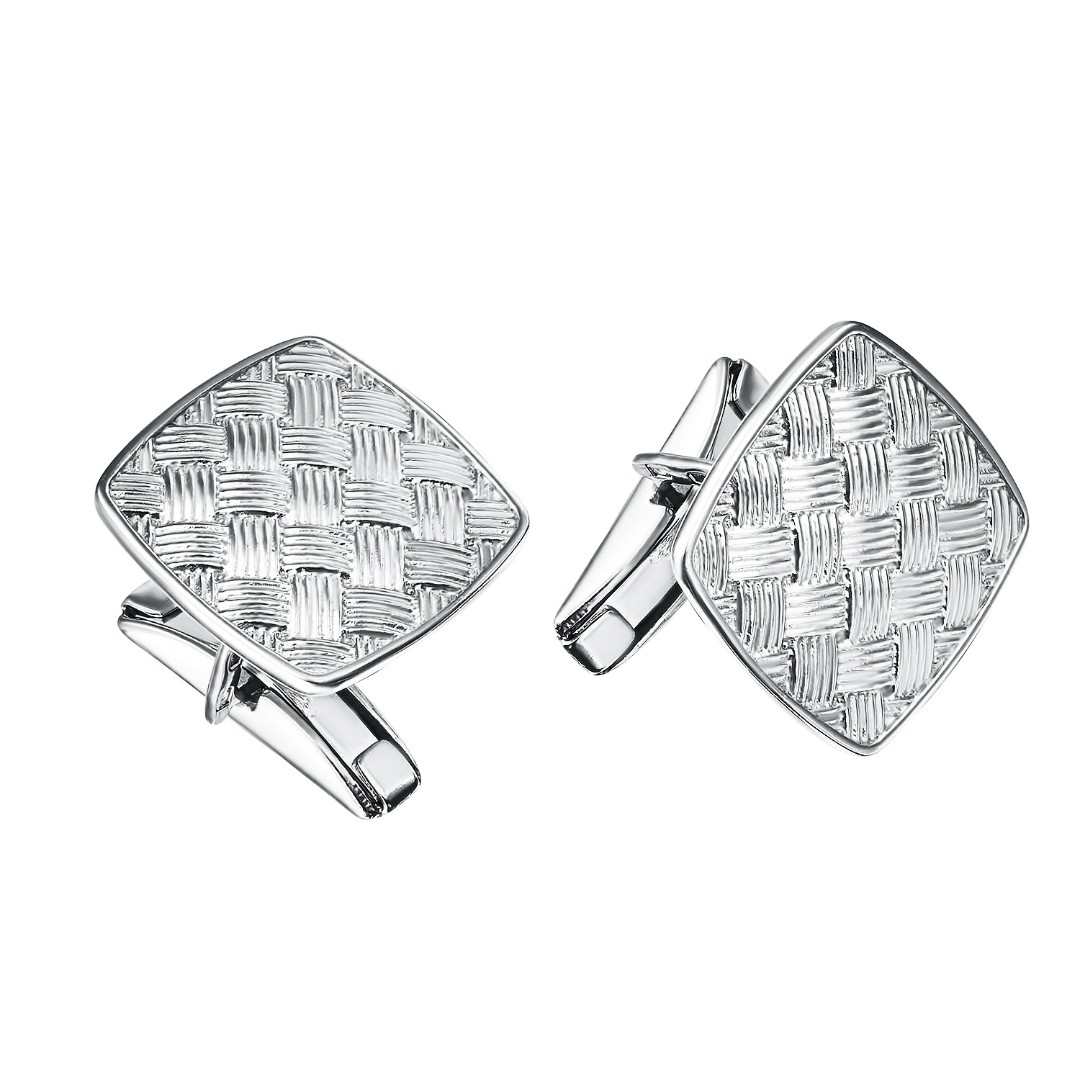 Серебряные запонки Запонки,Серебро,с вставкой Без вставок,РОССИЯ