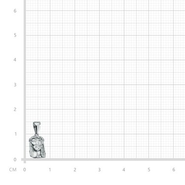 Серебряная подвеска Иисус 