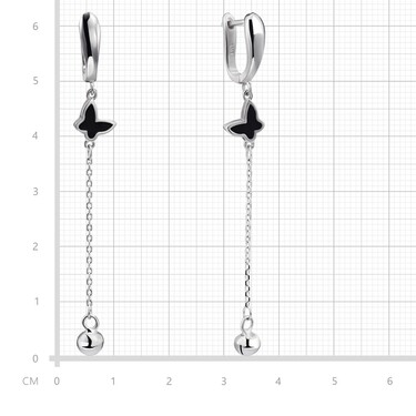 Серебряные серьги 