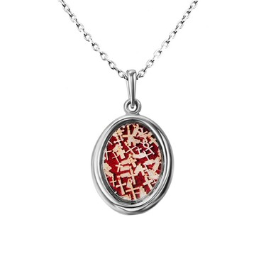 Серебряное колье 