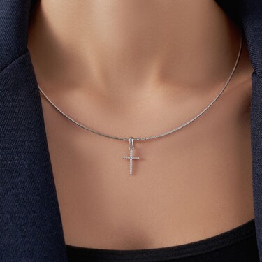 Серебряная подвеска женская 