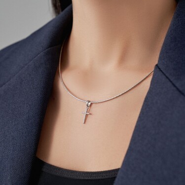 Серебряная подвеска женская 