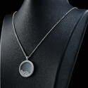 Серебряная подвеска женская  Подвеска,Кулон,Талисман,Амулет,Тотем,Серебро,с вставкой Цирконий кубический,КИТАЙ