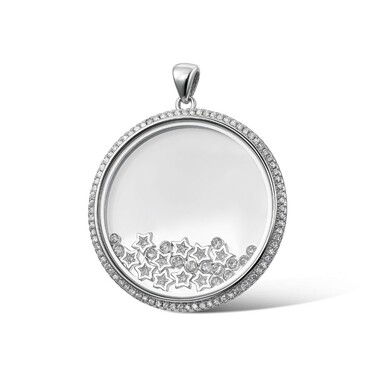 Серебряная подвеска женская 