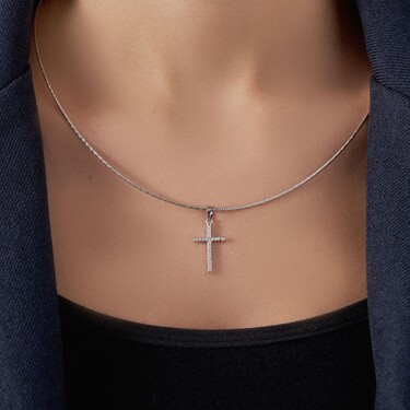 Серебряная подвеска женская 