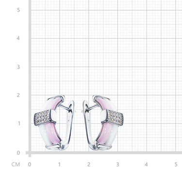 Серебряные серьги 