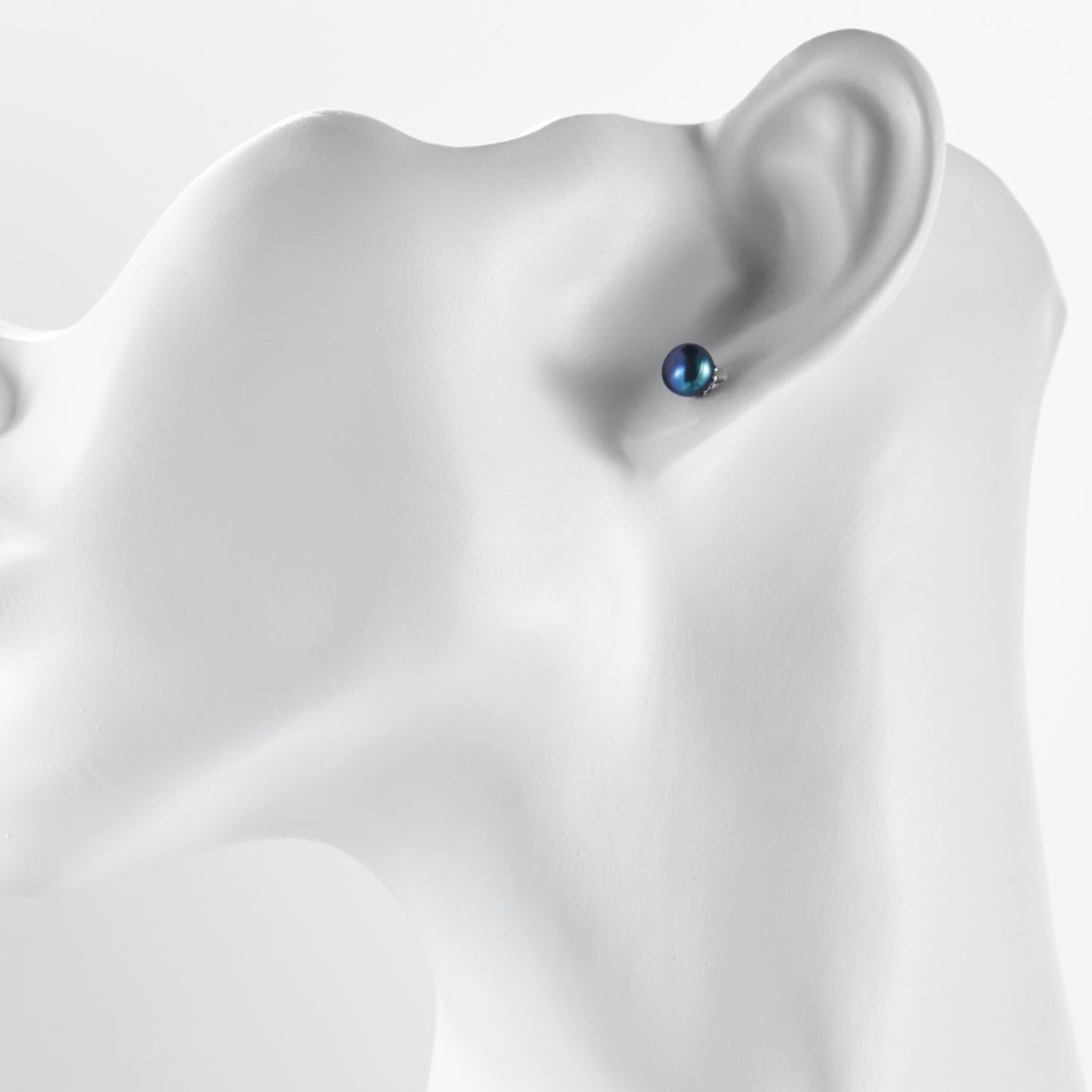 Серьги,Серьги Пусеты,Серьги Гвоздики,Серебро,с вставкой Жемчуг культивированный,с замком Пусет,Винтовой,Штыревой,Штифтовой,РОССИЯ