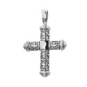 Крест,Подвеска,Кулон,Серебро,с вставкой Без вставок,РОССИЯ