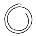 Колье,Шнурок,Гайтана,Серебро,Каучук,с вставкой Серебряная вставка Серебряный цвета,с замком Карабинный,РОССИЯ