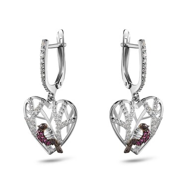 Серебряные серьги 