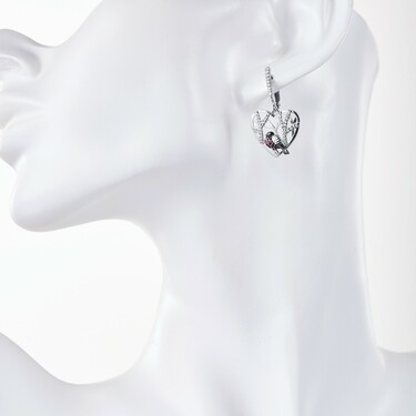 Серебряные серьги 