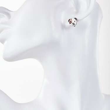 Серебряные детские серьги 