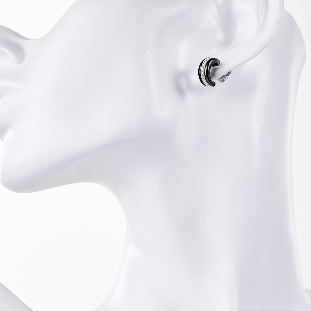 Серьги,Серьги Пусеты,Серьги Гвоздики,Серебро,с вставкой Фианит,Керамика,с замком Пусет,Винтовой,Штыревой,Штифтовой,РОССИЯ